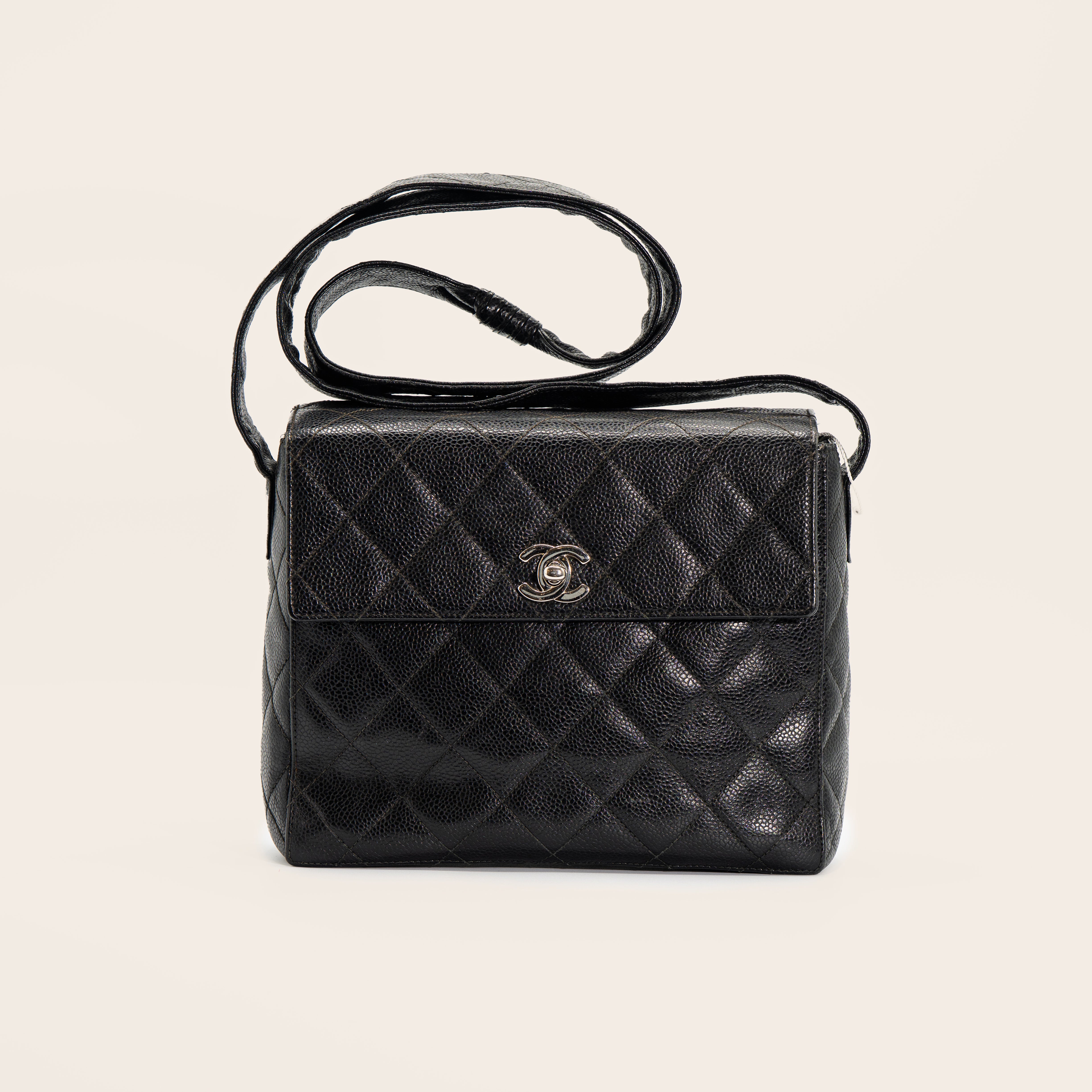 Chanel Caviar Quilted Messenger Bag