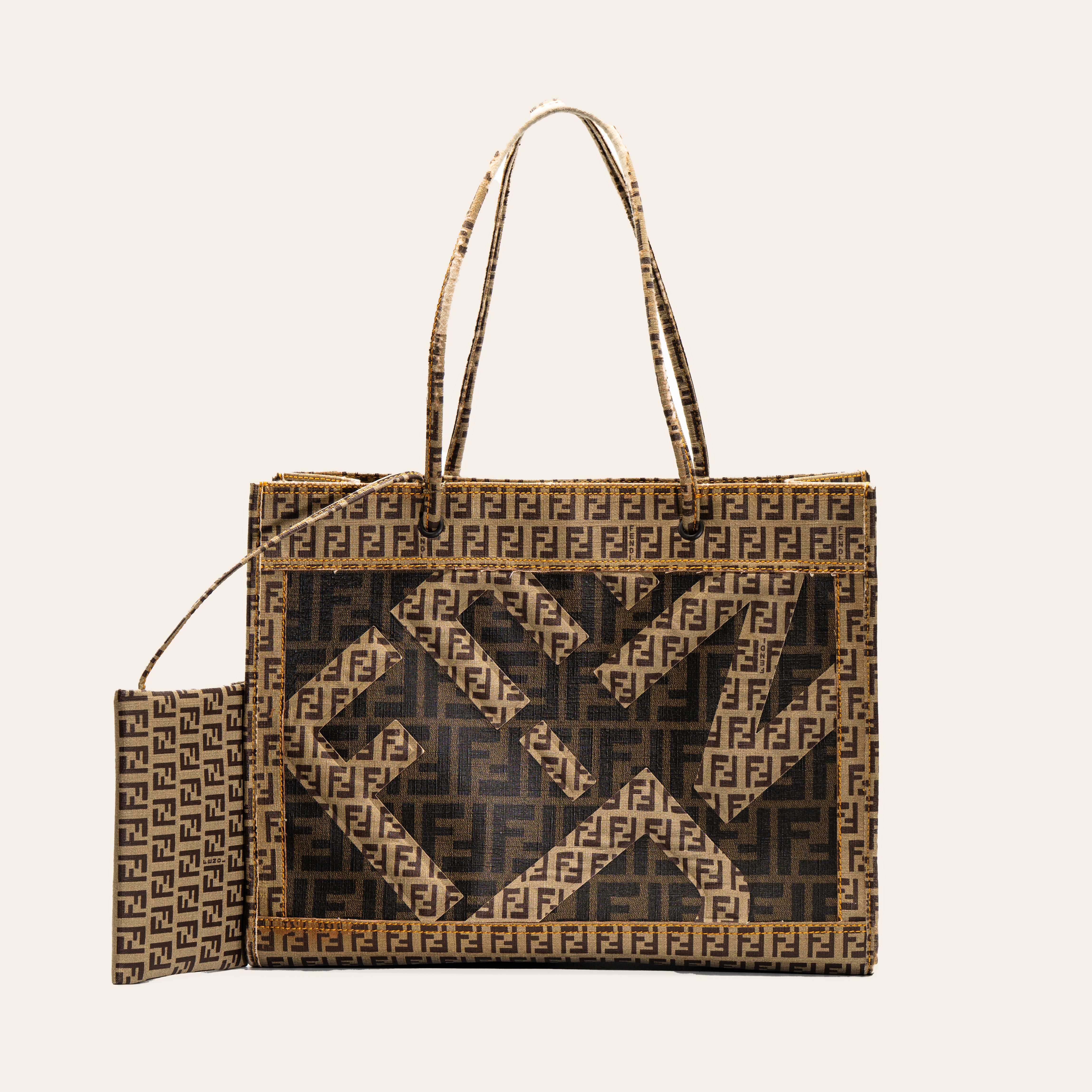 Fendi Zucca Zucchino Tote Bag