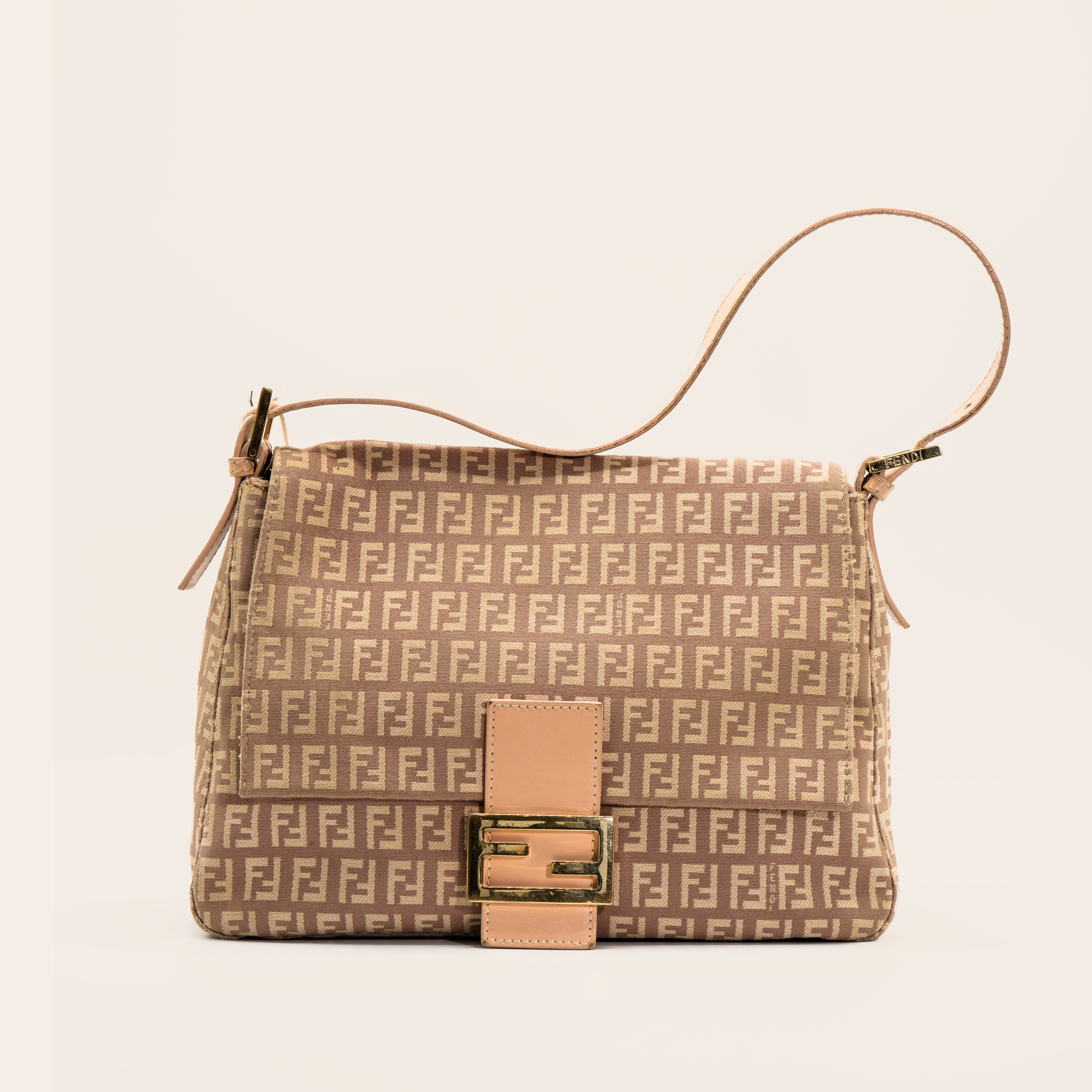 Fendi Zucchino Pink Mama Baguette