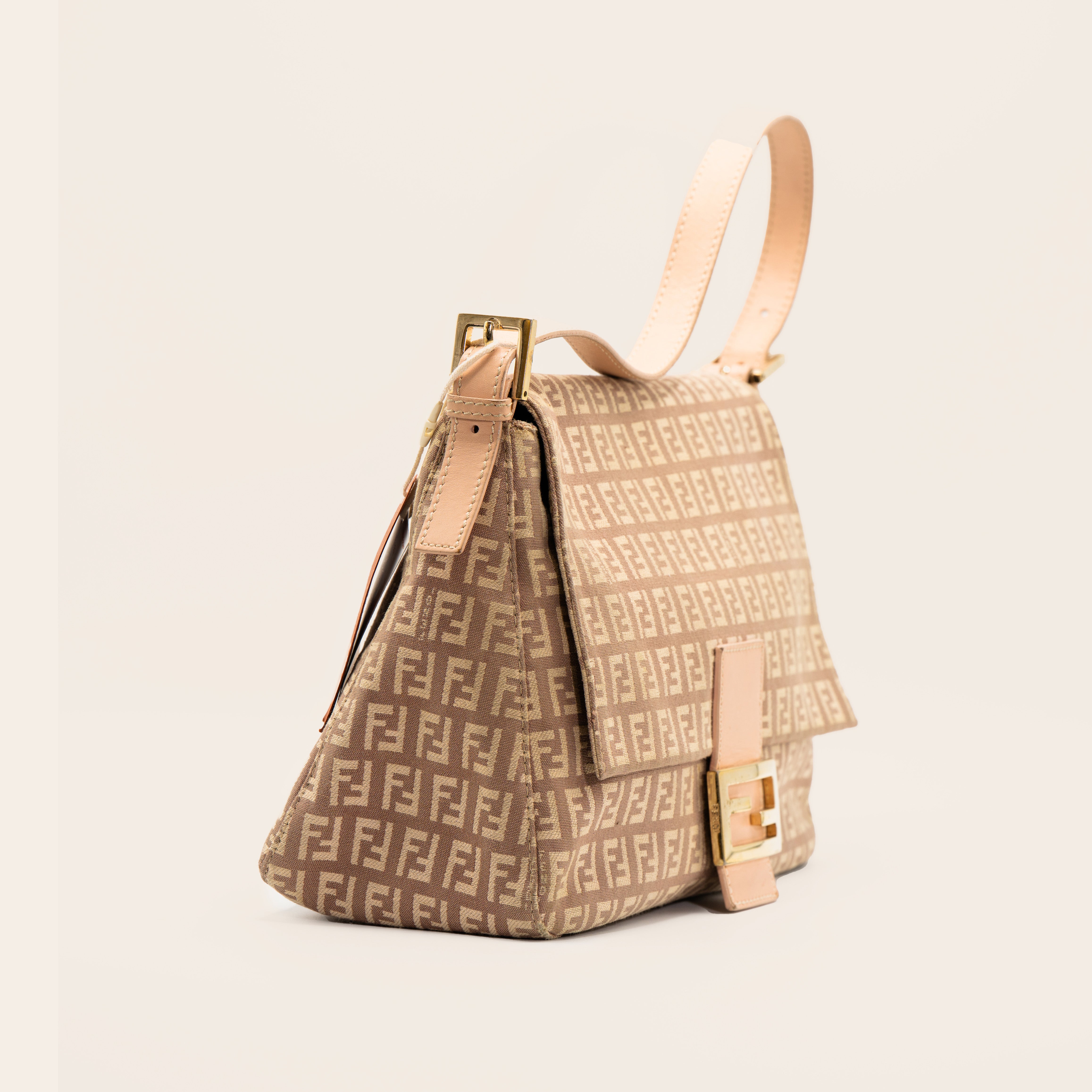 Fendi Zucchino Pink Mama Baguette