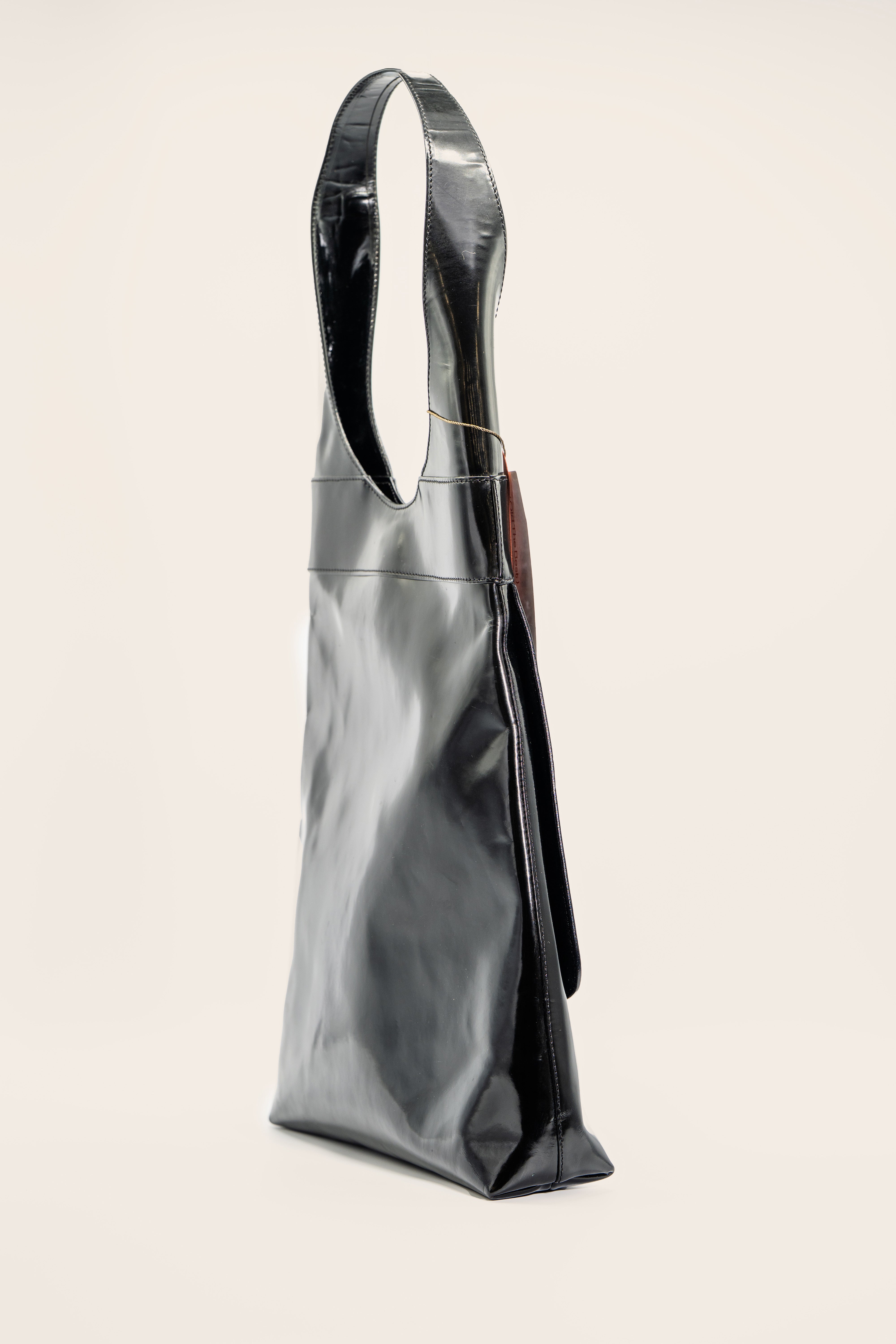 Gucci Black Patent Hobo